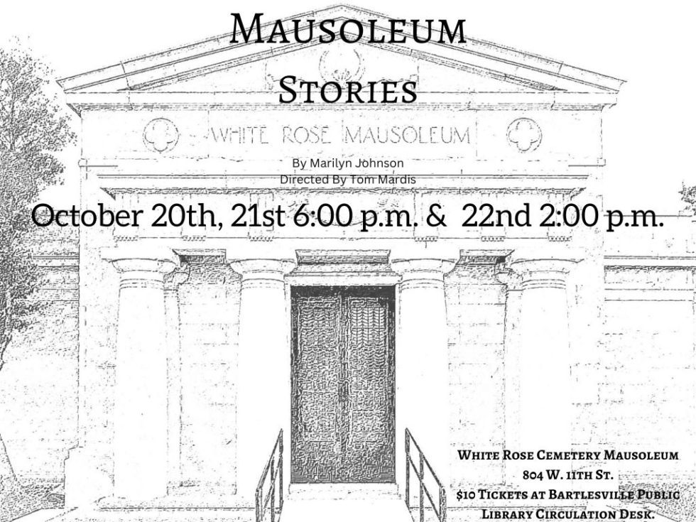 Mausoleum Stories At White Rose Cemetery Bartlesville Public Library