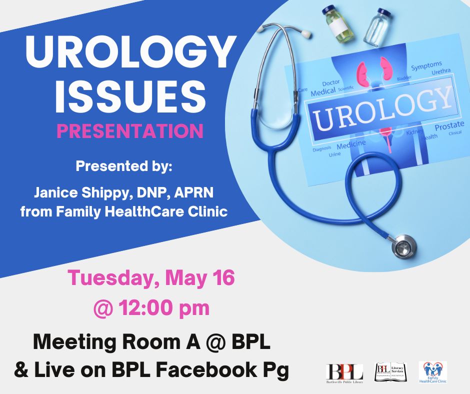 Urology Issuestuesday May Noon Bartlesville Public Library