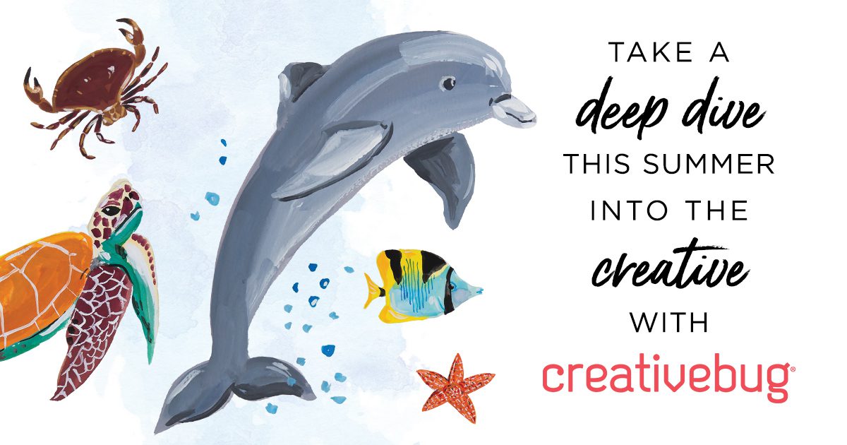 Oceans of Possibilities with creativebug