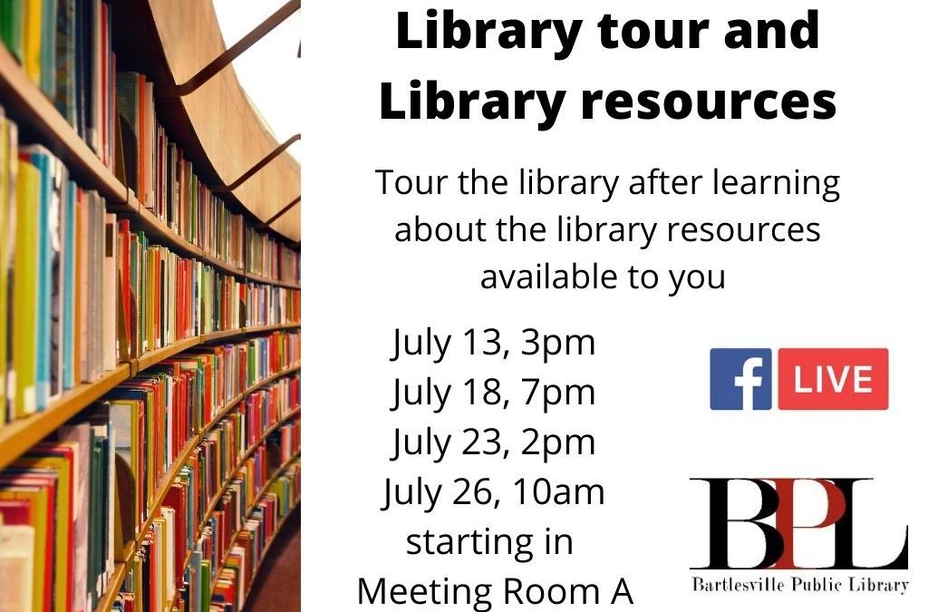 Library tour and library resources