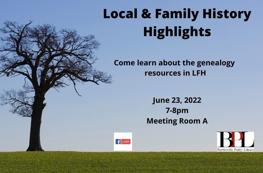 Local Family and History Highlights