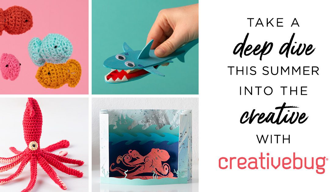 Oceans of Possibilities with creativebug!