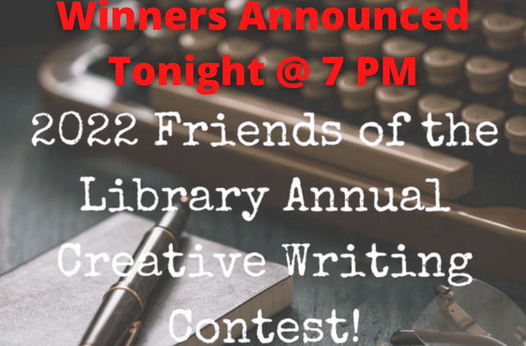FOL Creative Writing Contest Winners to be Announced!