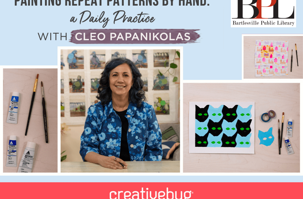 Repeat Patterns with creativebug!