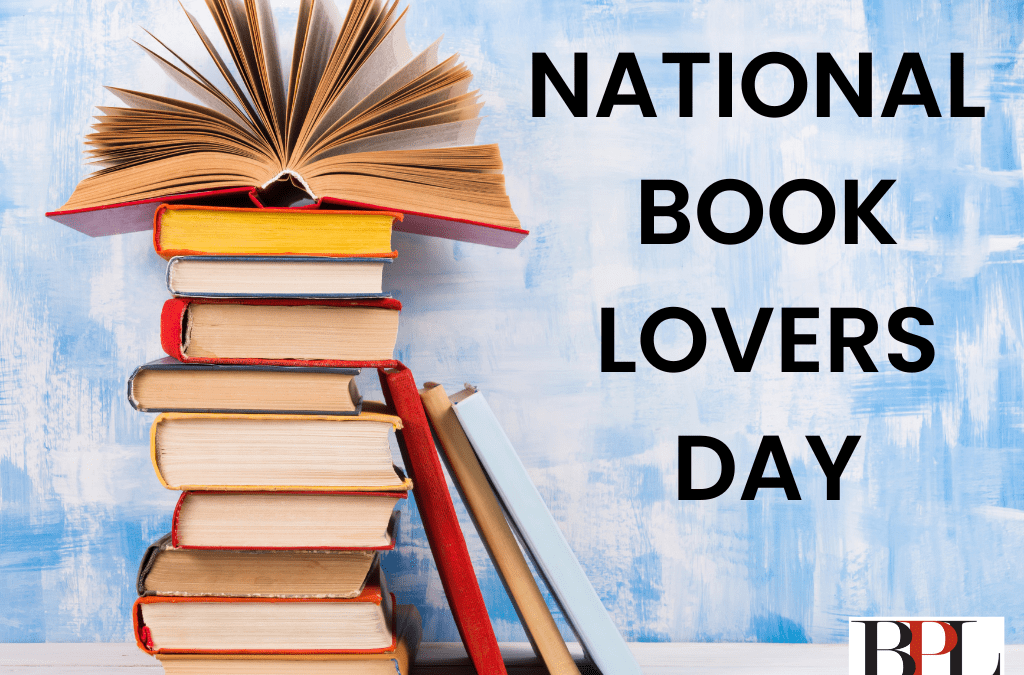 National Book Lovers Day!