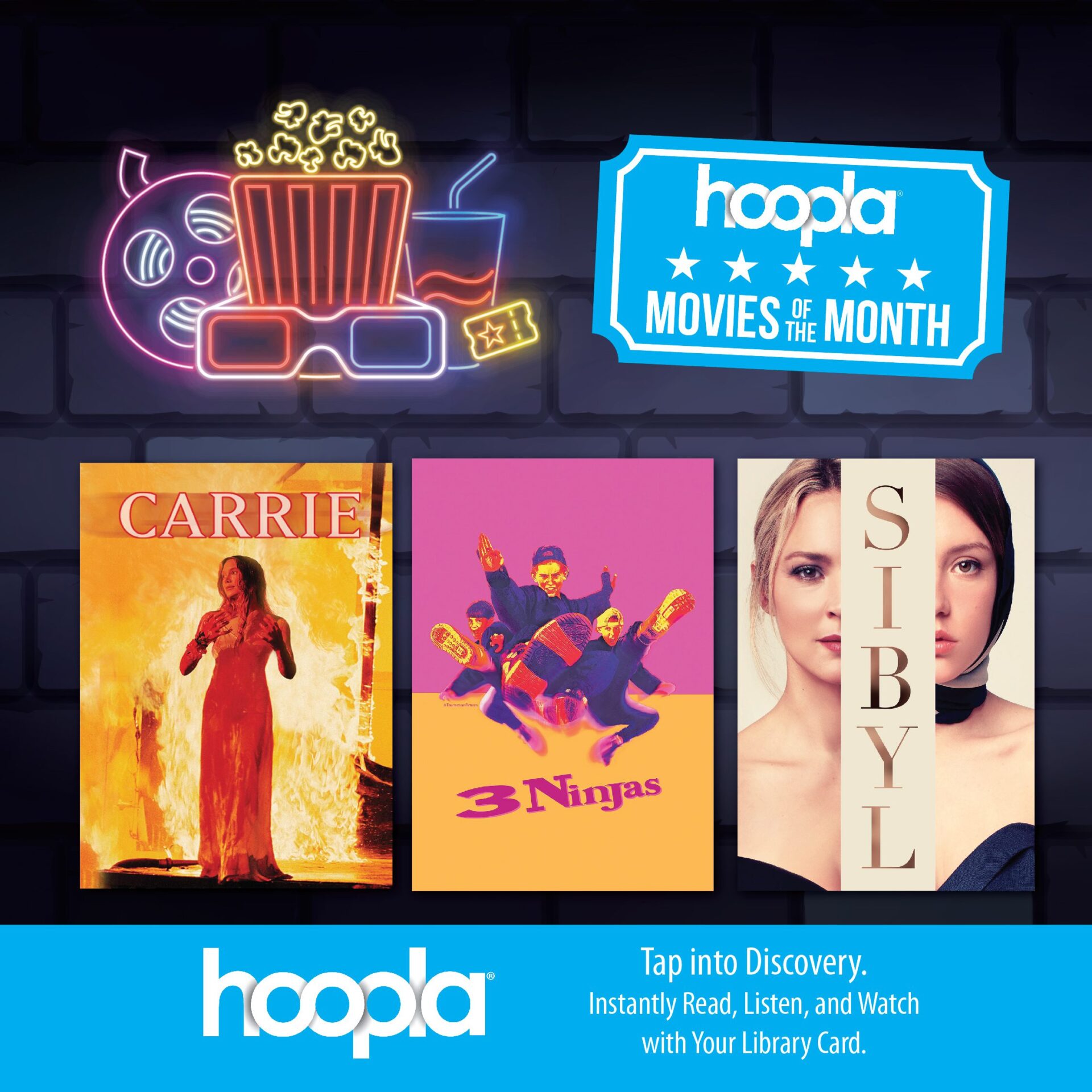 Movie Night With hoopla!