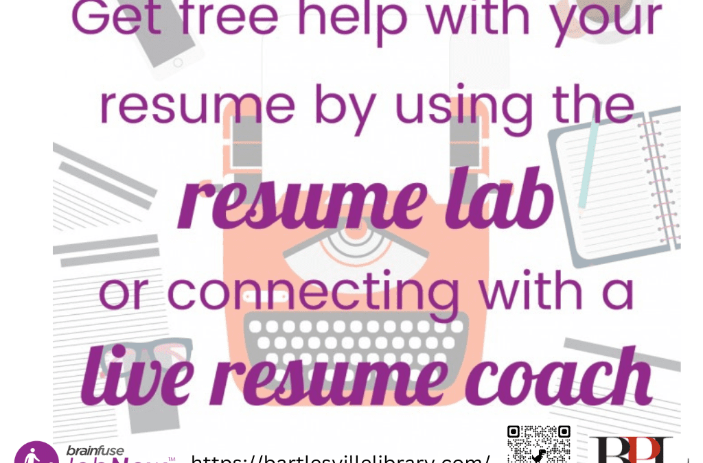 Free Resume Help with brainfuse JobNow
