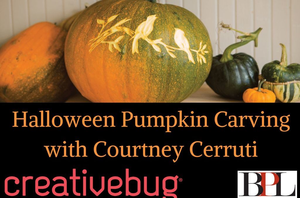 Pumpkin Carving with creativebug