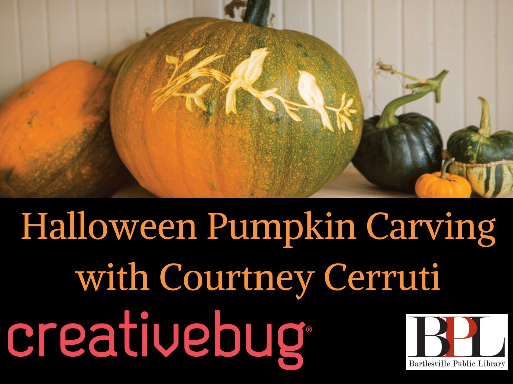 Pumpkin Carving with creativebug