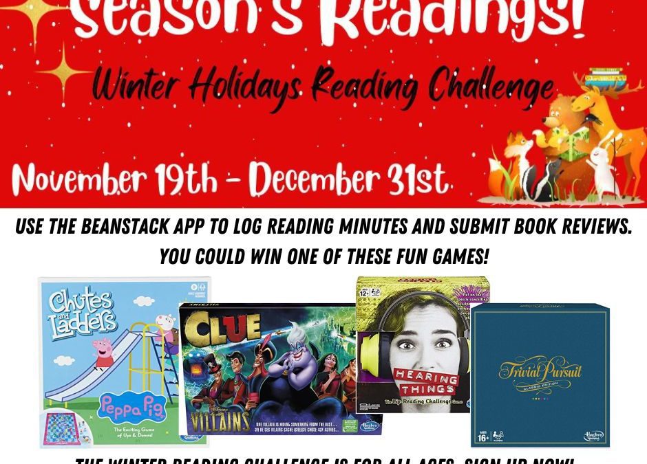 Winter Holidays Reading Challenge