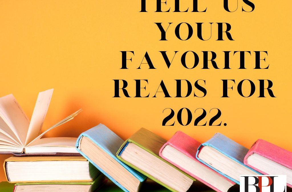 Favorite Reads for 2022