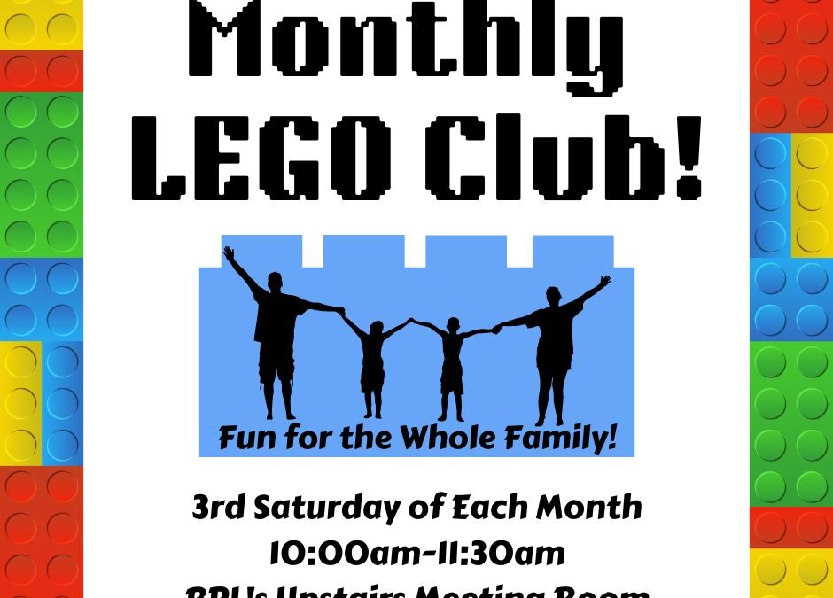 Monthly LEGO Club