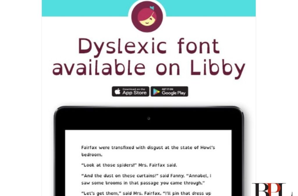 Dyslexic Font Available
