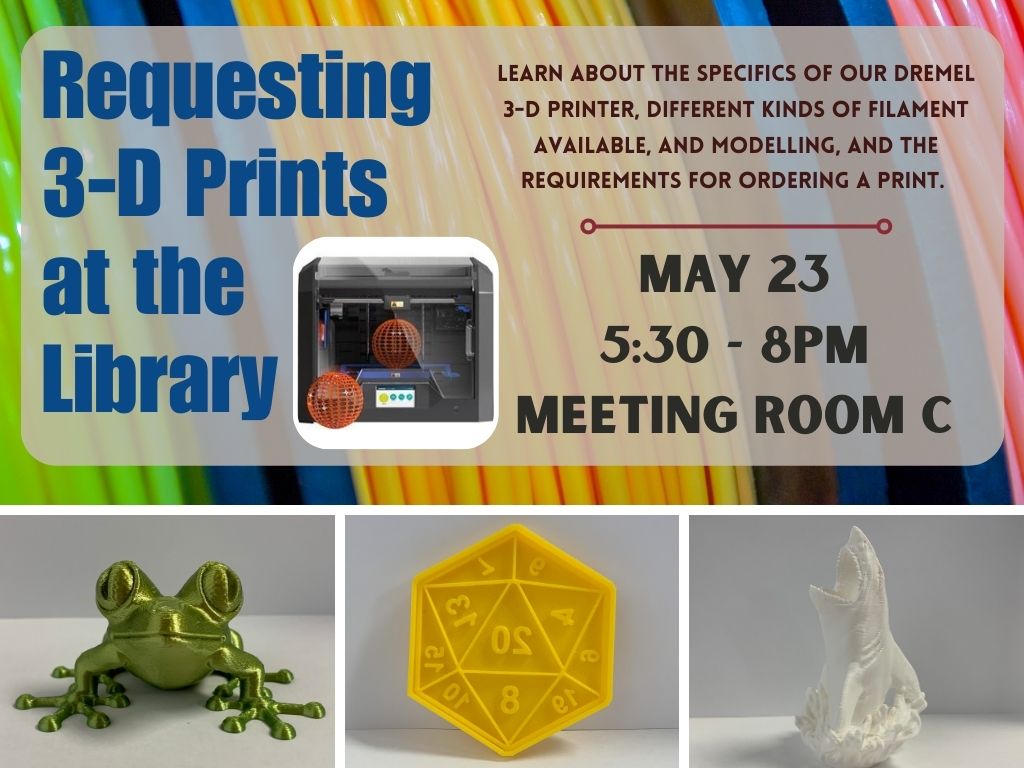 We checked out the library’s new 3-D printer - The Concord Insider