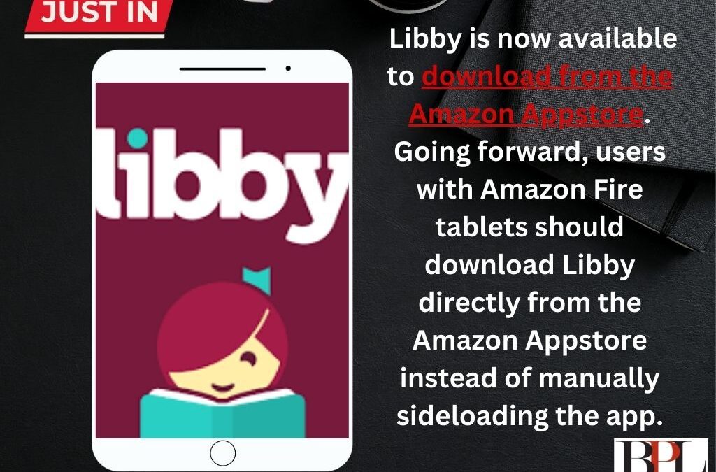 Libby on Amazon Appstore