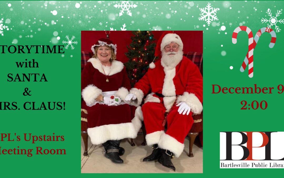 Storytime with Santa & Mrs. Claus!