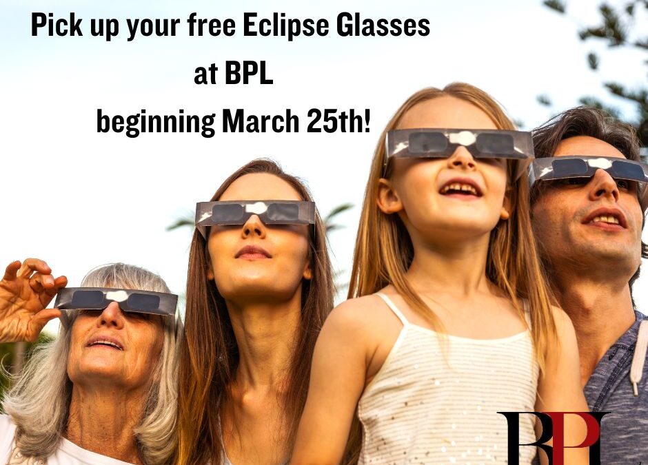Free Eclipse Glasses!