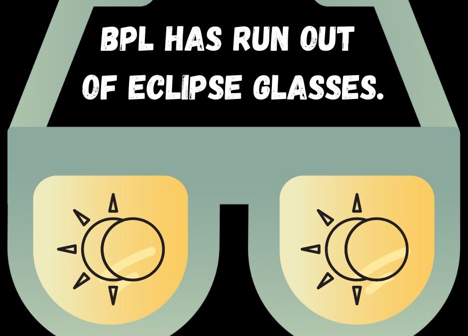 No more eclipse glasses