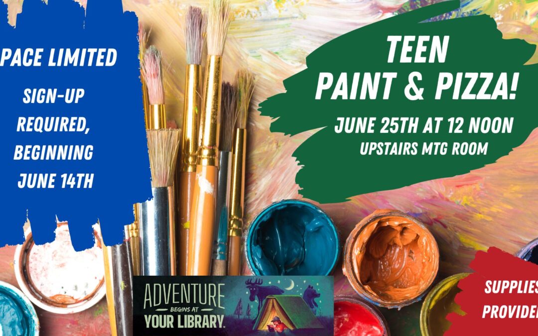 TEEN Paint/Pizza Signup