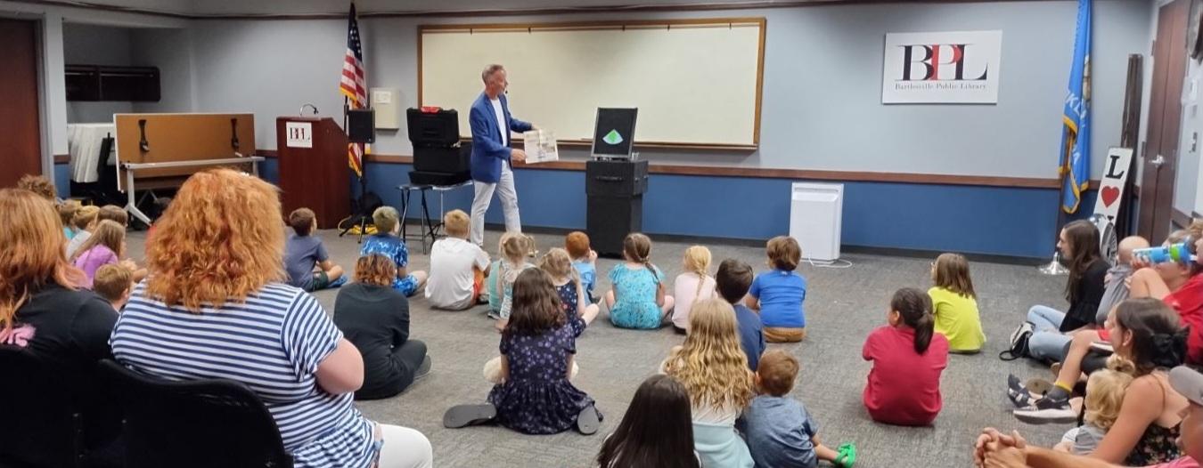 Magician Kevin Wade | Bartlesville Public Library