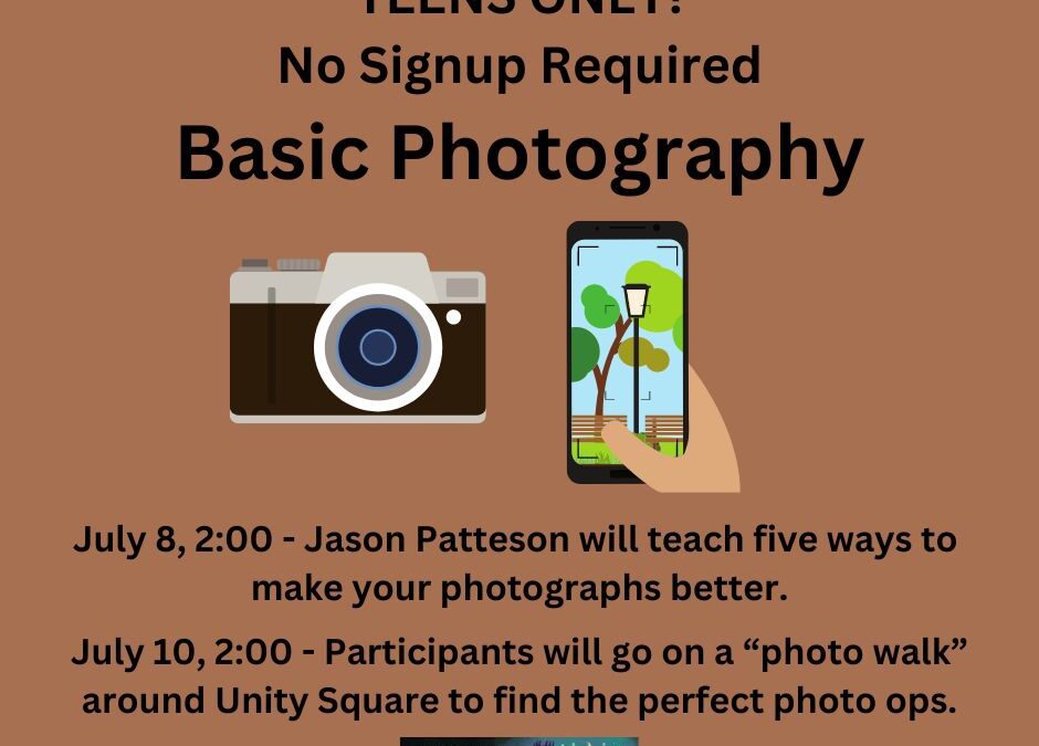 Teens Photography Workshop
