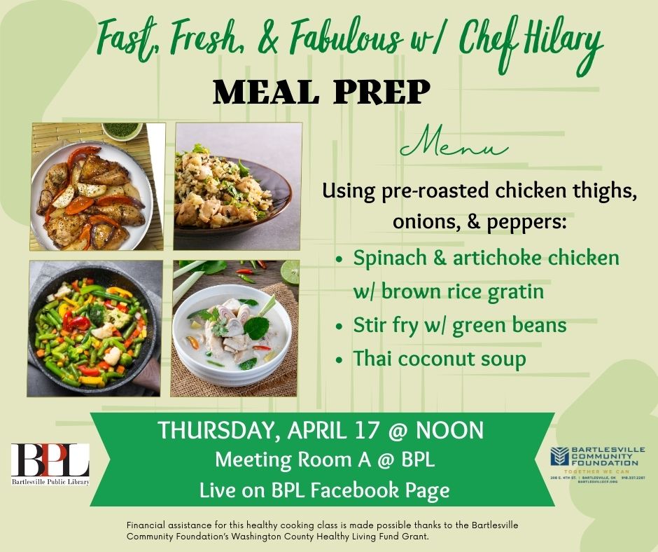 Fast, Fresh, & Fabulous w/ Chef Hilary