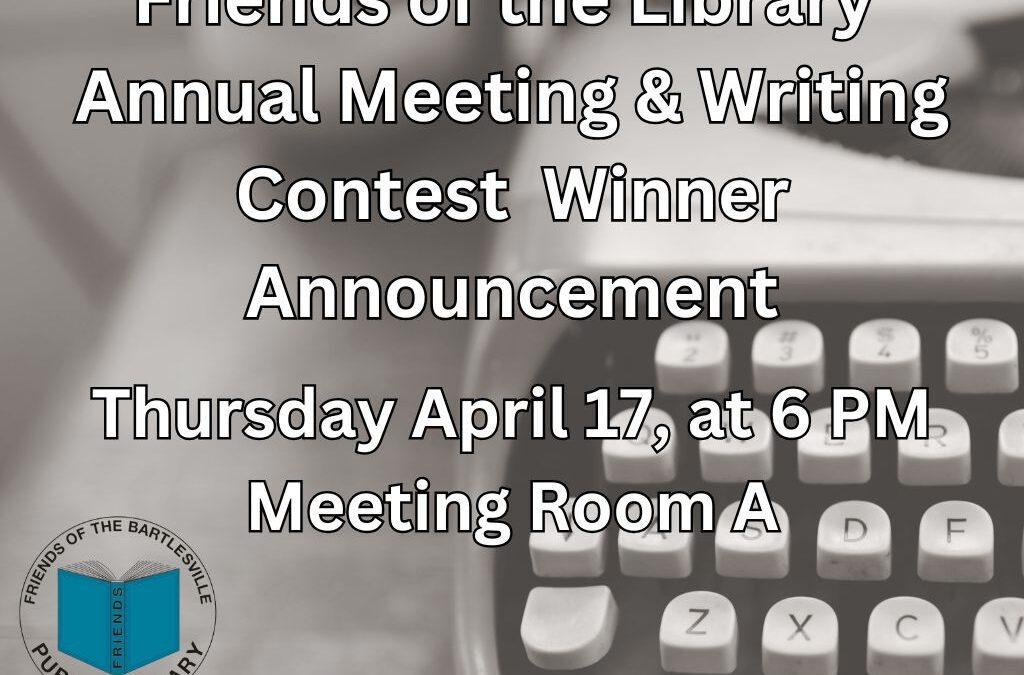 Friends of the Library Annual Meeting