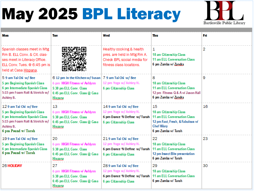 May 2025 BPL Calendar for website