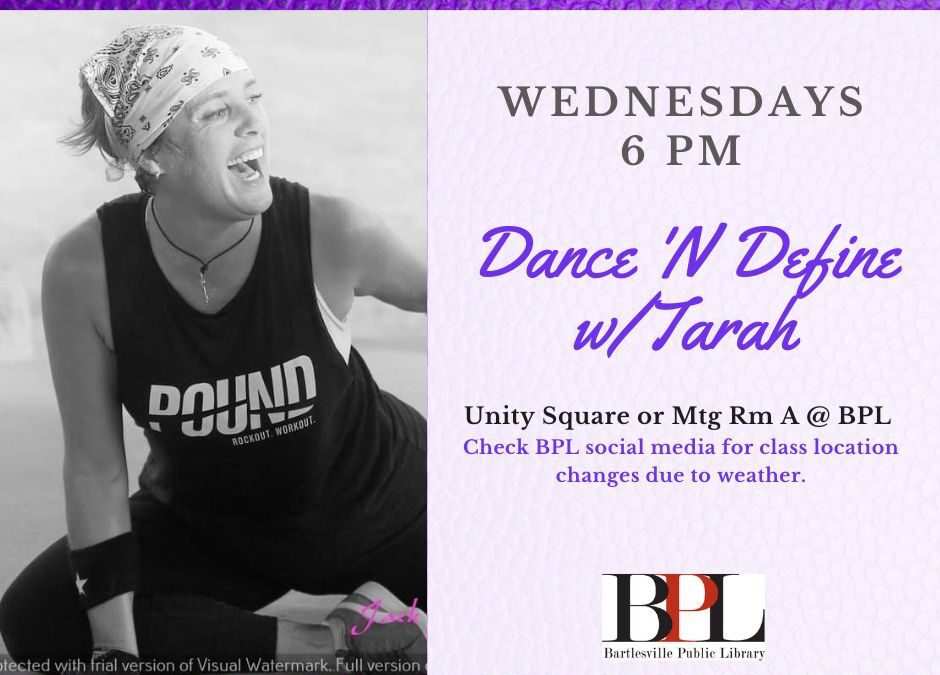 Dance ‘N Define w/ Tarah