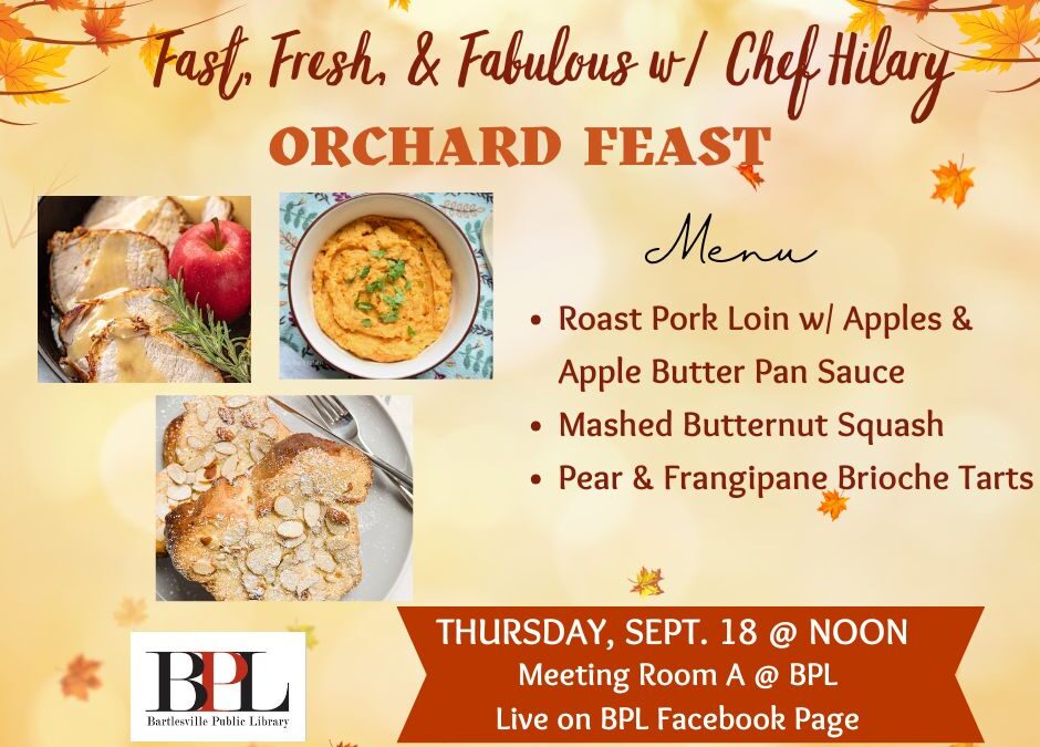 Fast, Fresh, & Fabulous w/ Chef Hilary