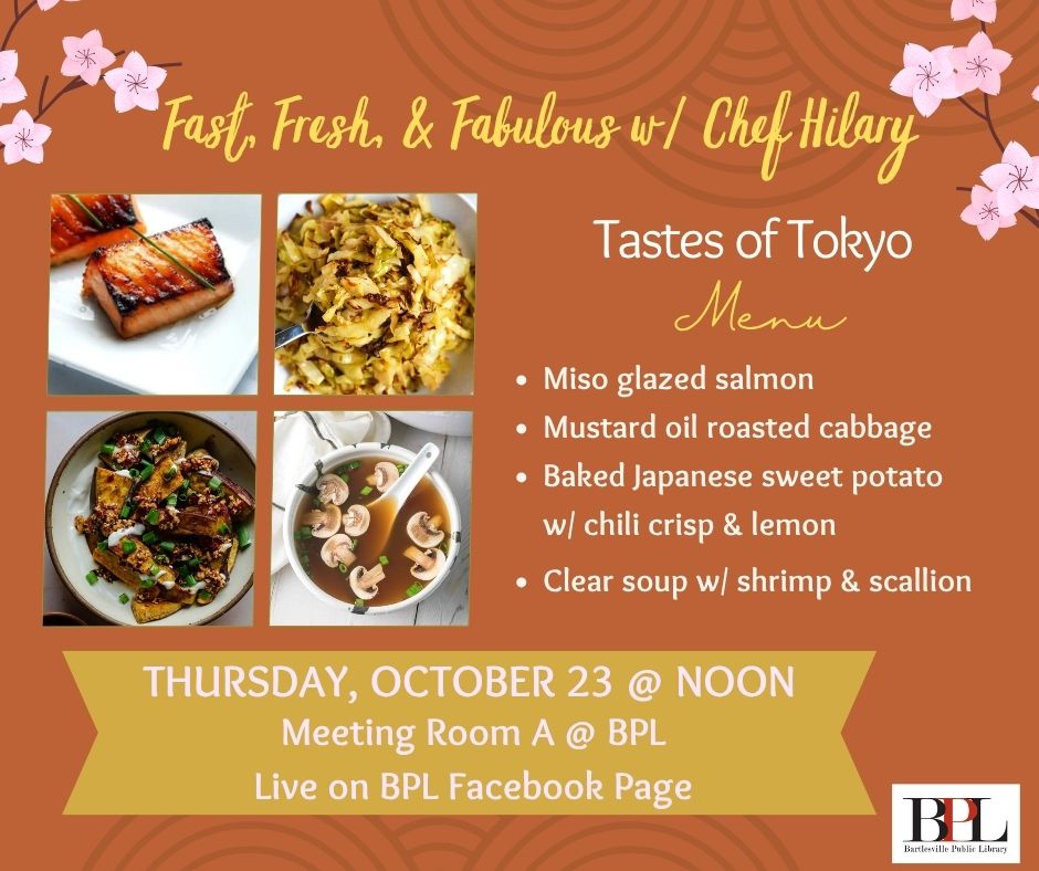 Fast, Fresh, & Fabulous w/ Chef Hilary – Tastes of Tokyo