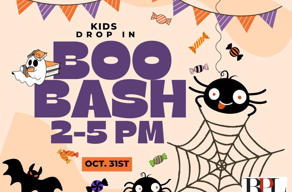 Drop In Boo Bash For Kids