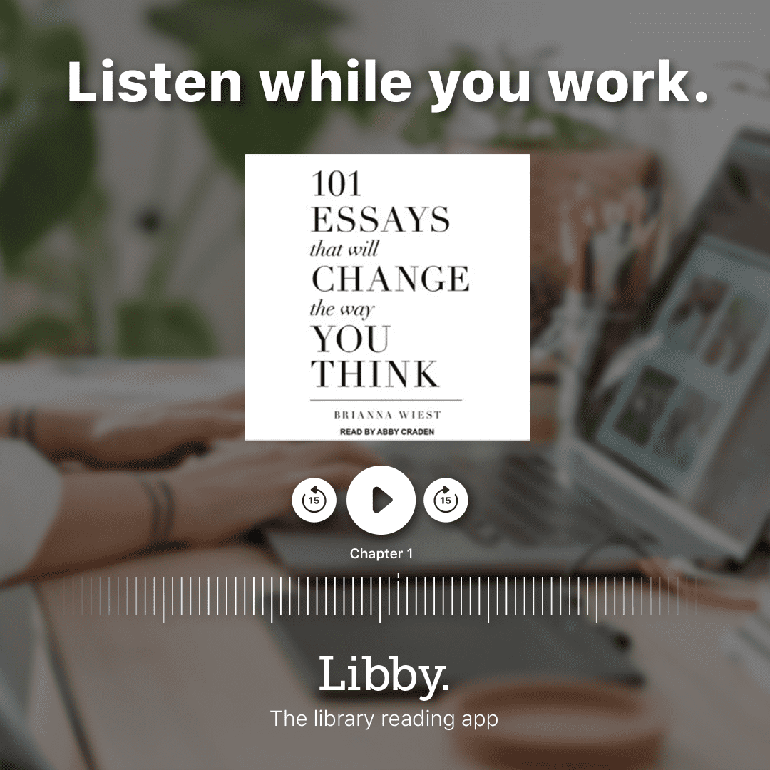 Listen while you work.