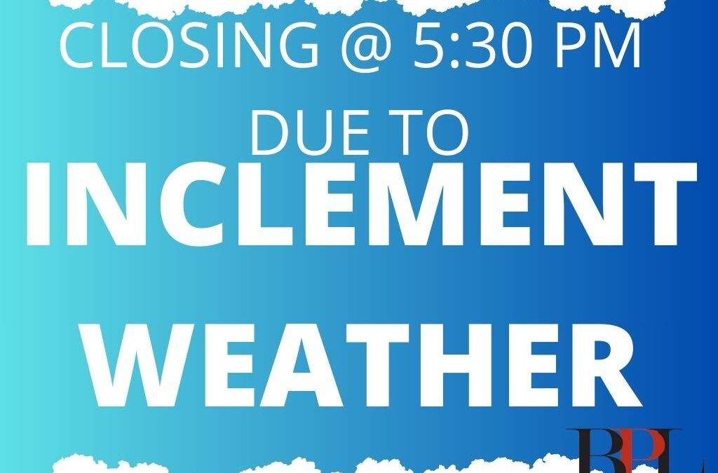 Closing Today at 5:30 PM