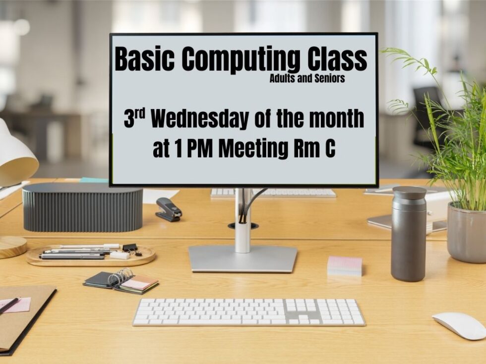 Basic Computing Class | Bartlesville Public Library