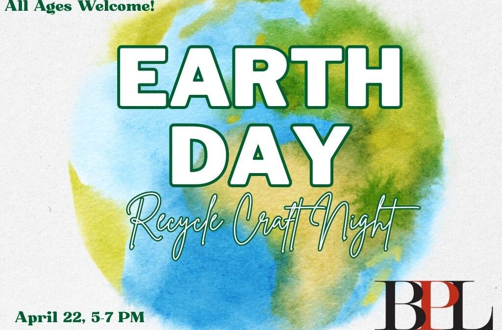 Earth Day Recycle Craft Night