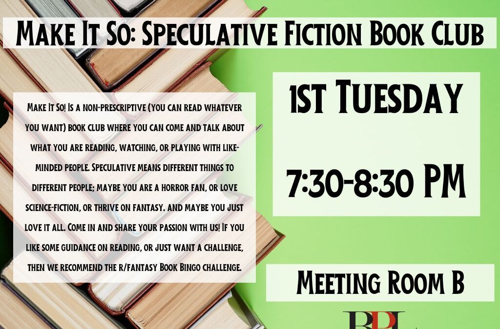 Make It So: Speculative Fiction Book Club