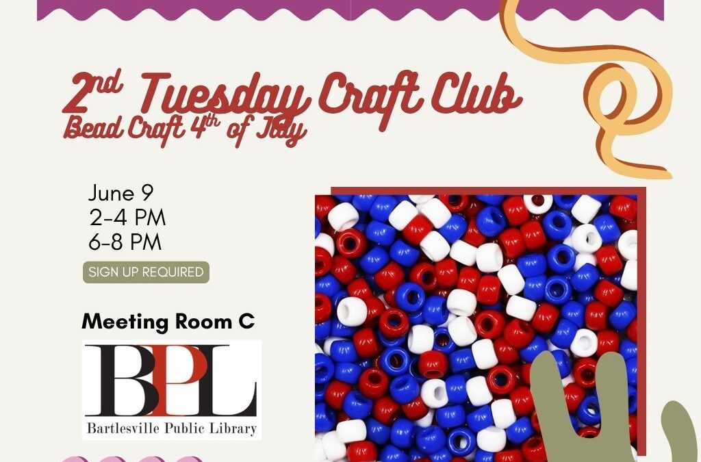 2nd Tuesday Craft Club