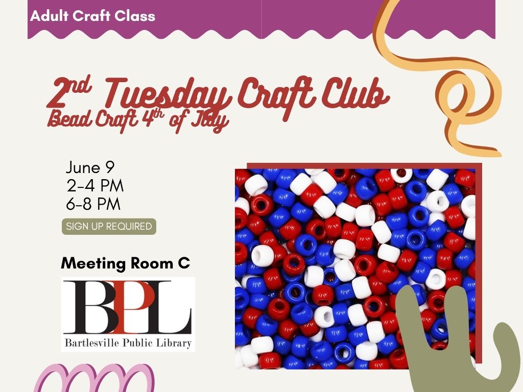 2nd Tuesday Craft Club