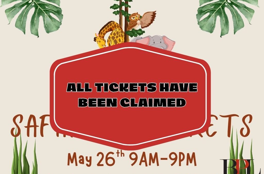 Get your tickets tomorrow!