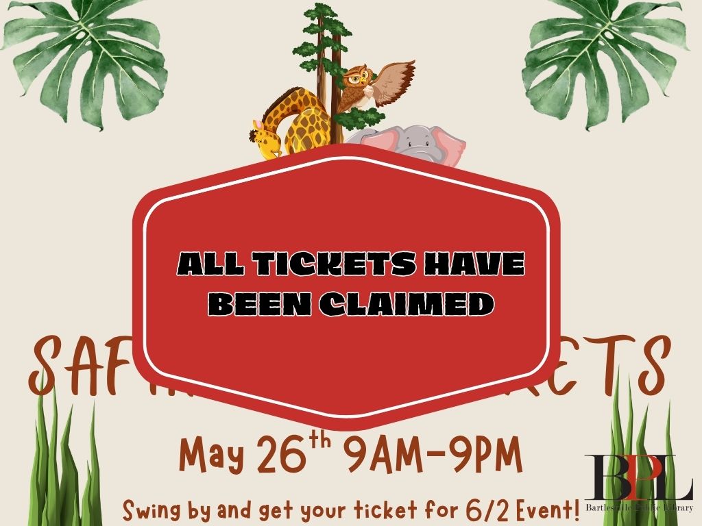 Get your tickets tomorrow!