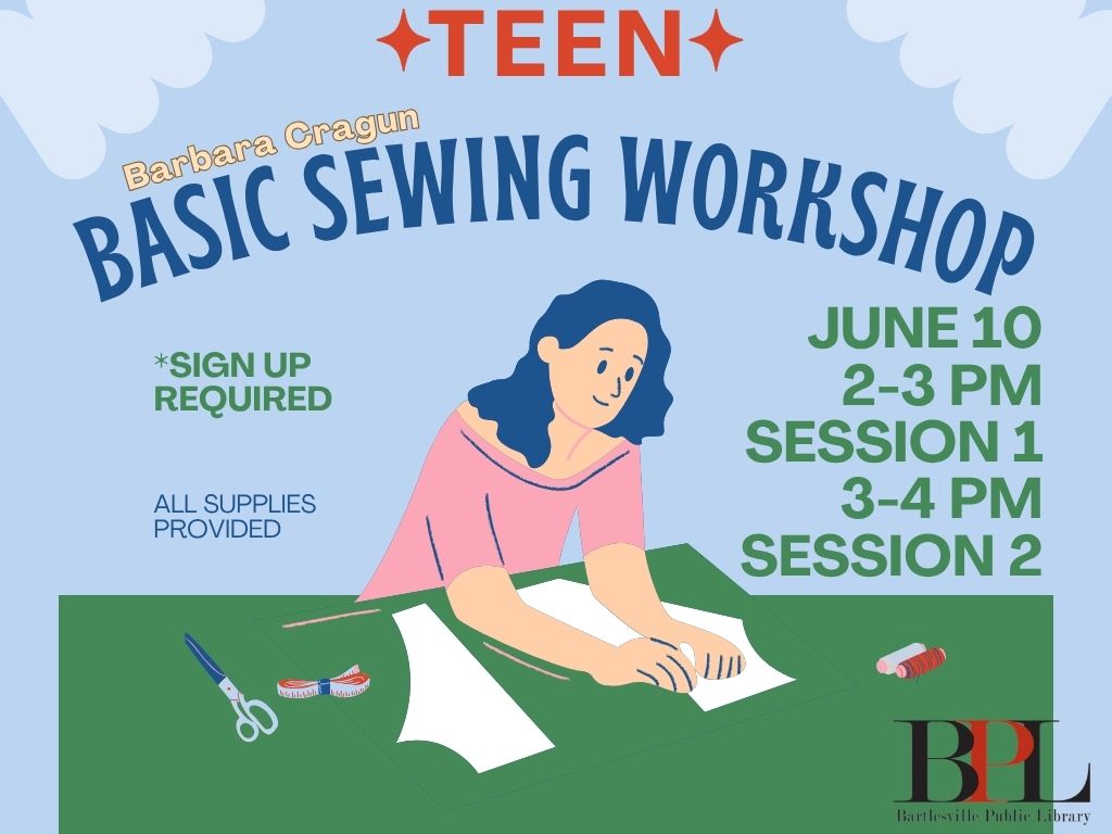Teen Basic Sewing Workshop
