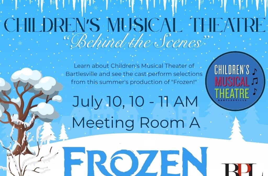 Children’s Musical Theatre “Behind the Scenes” Frozen