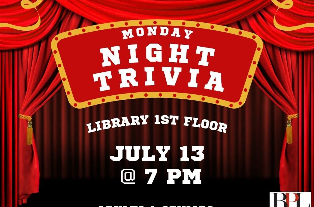 Monday NIght Trivia