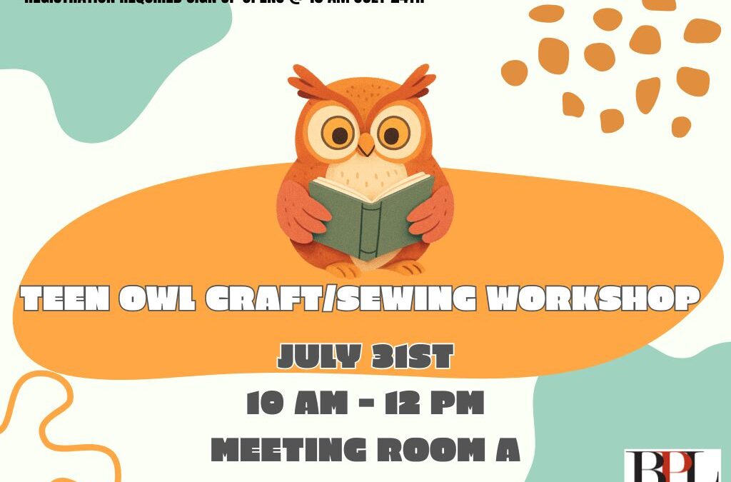 Teen Owl Craft/Workshop