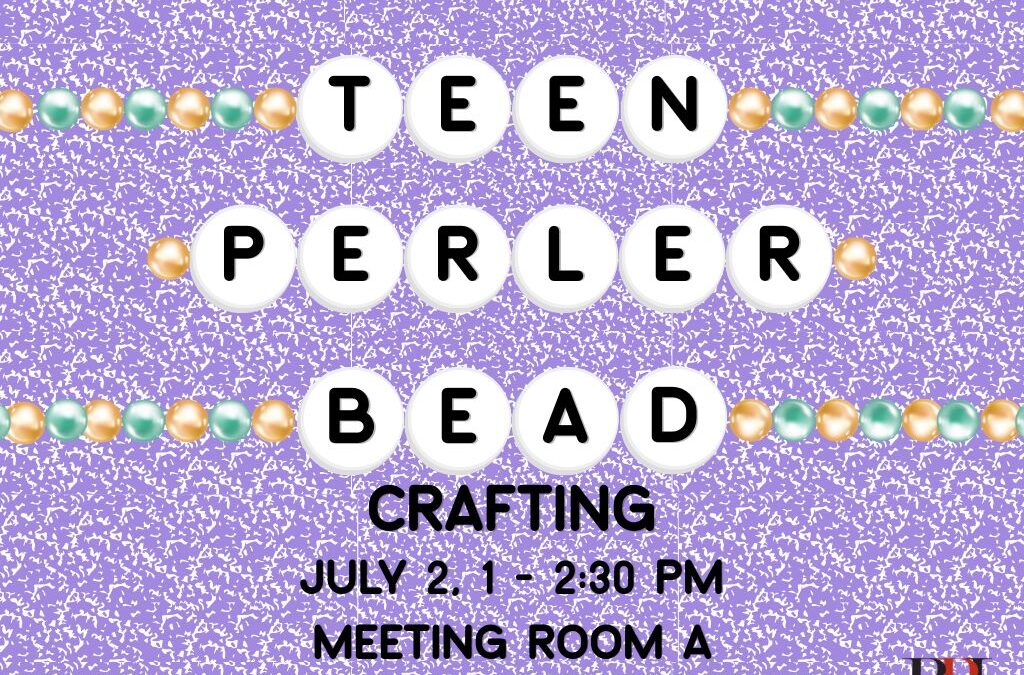 Teen Perler Bead Crafting