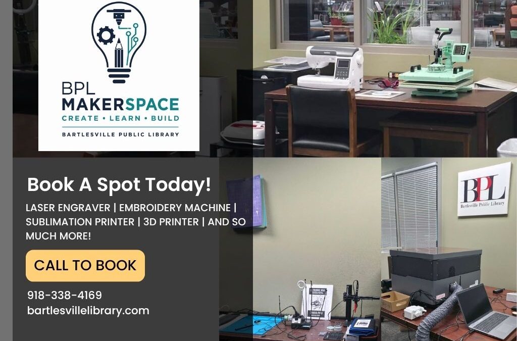Maker Space is Now Available!