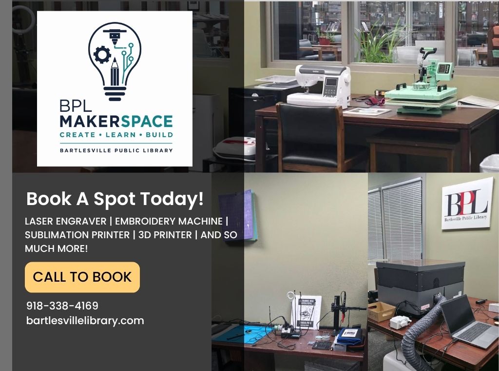 Maker Space is Now Available!