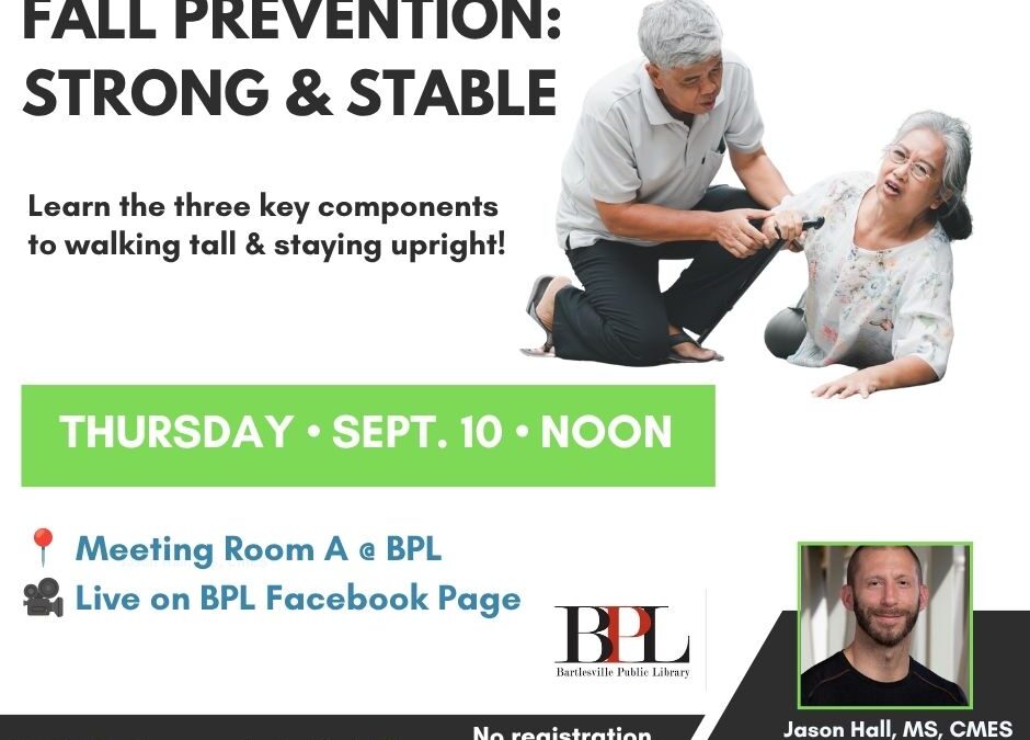 Fall Prevention: Strong & Stable w/ Jason Hall