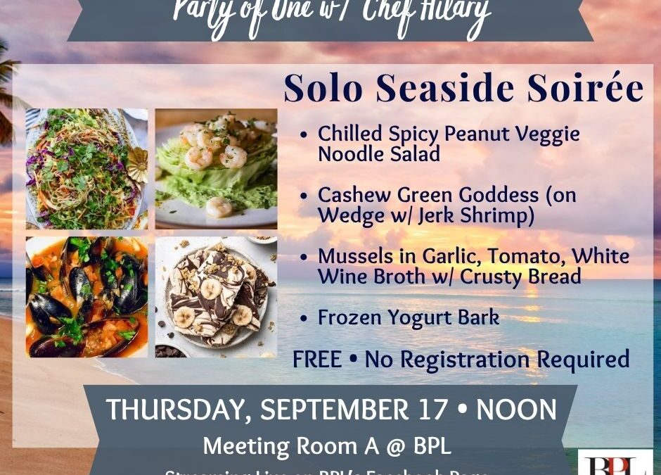 Party of One w/ Chef Hilary